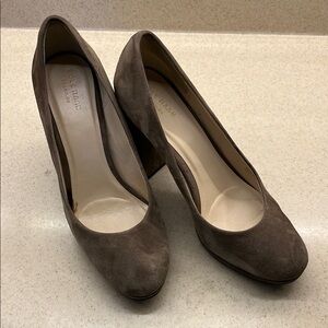 Cole Haan Women's Grey Suede Pumps